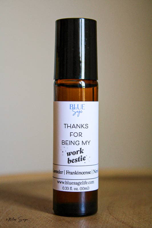 "Work Bestie" Essential Oil Aromatherapy Roller