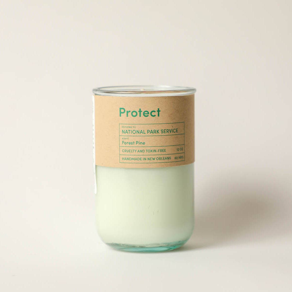 Protect Forest Pine Scent Candle, Park Service Eco Coco Soy