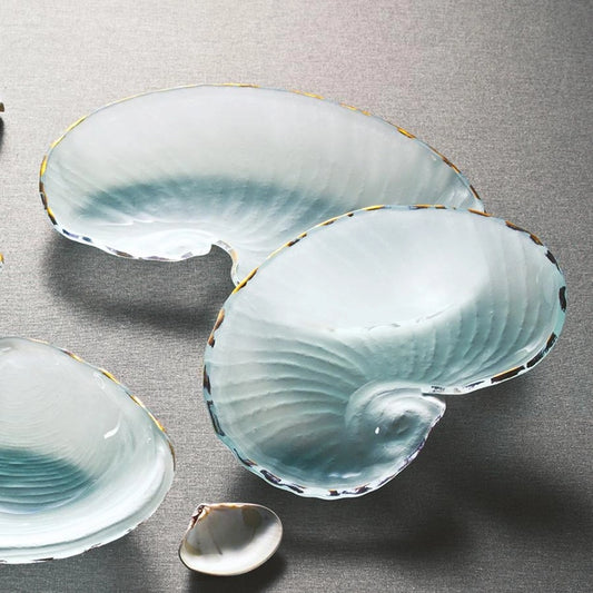 Annieglass - 8 ½ X 6" Medium Nautilus